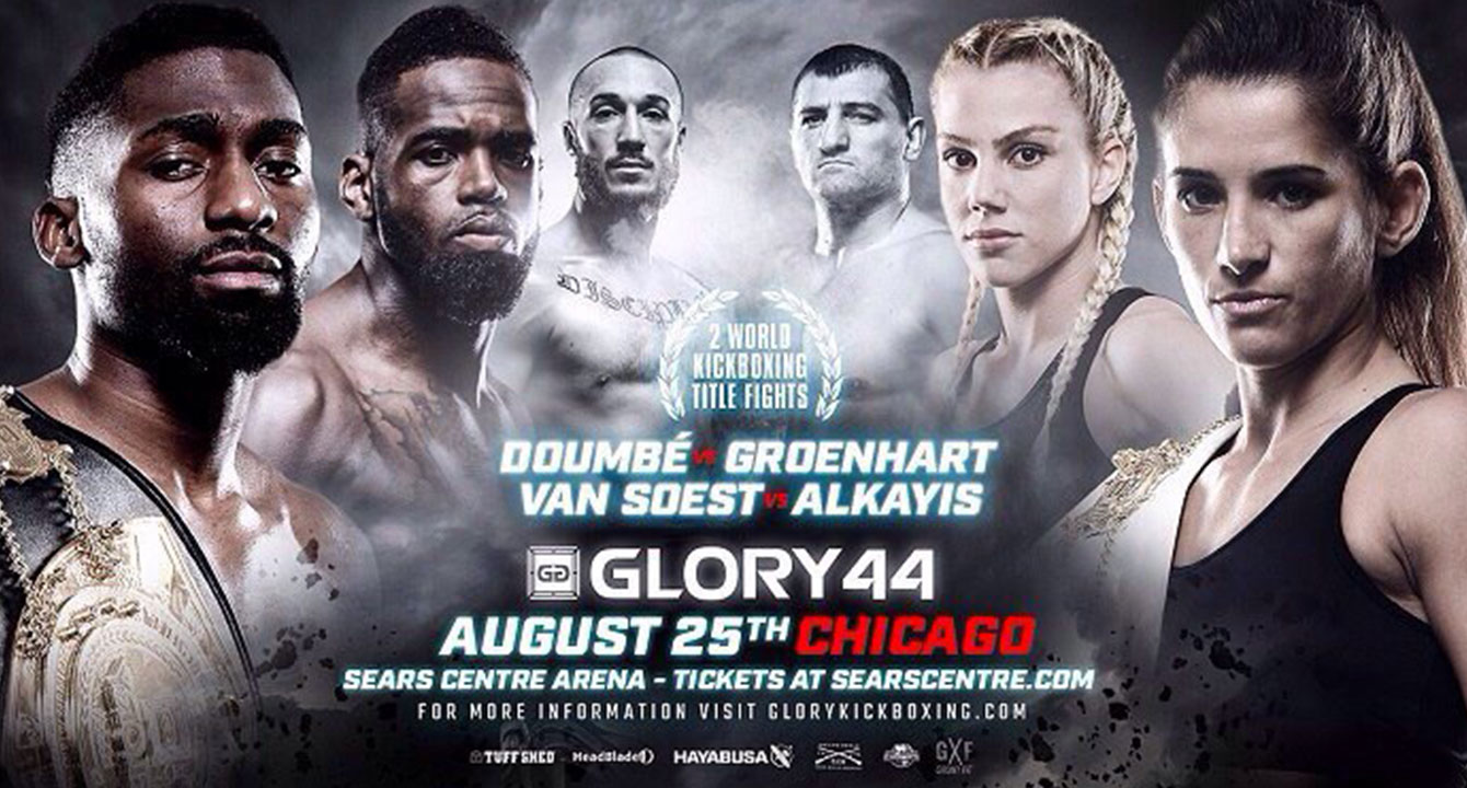 РЕЗУЛЬТАТЫ ТУРНИРА ПО КИКБОКСИНГУ GLORY 44 CHICAGO
